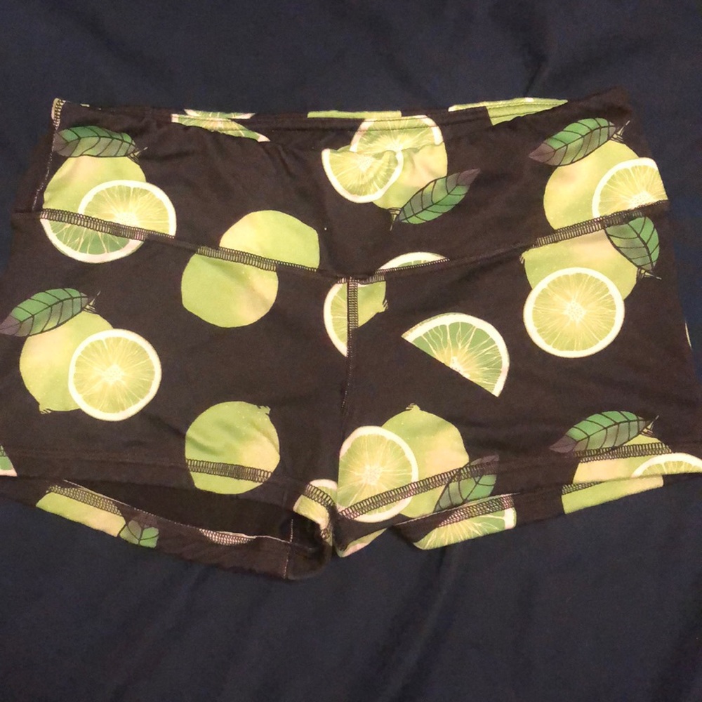 Fleo Lime Shorts Sz M